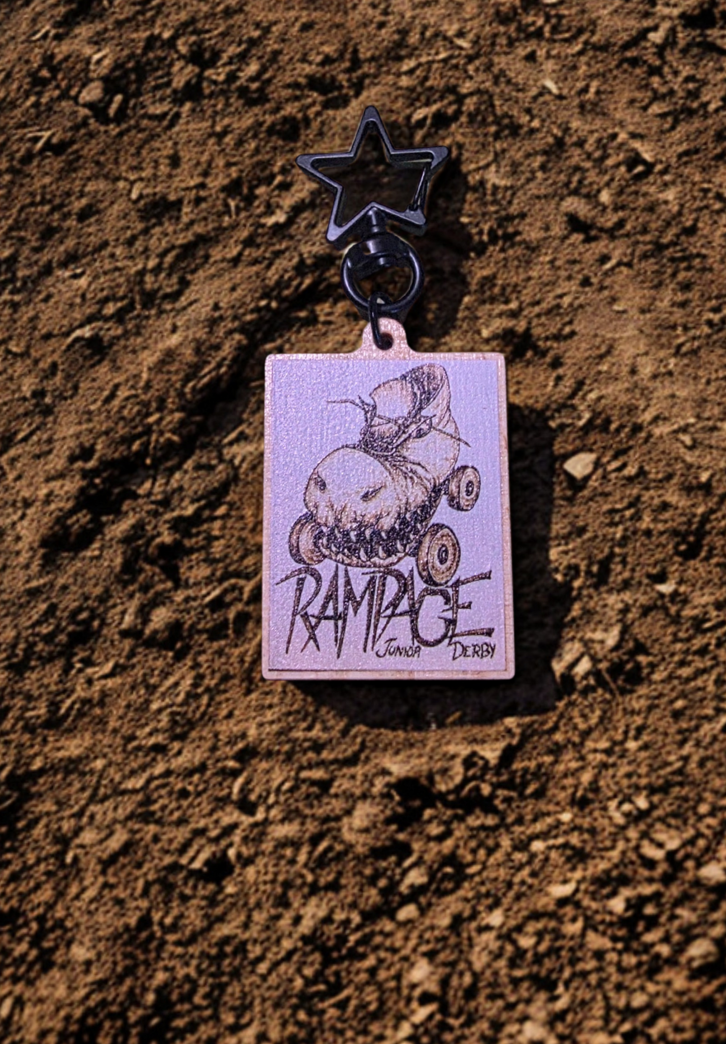 Keychain - Skate Monster
