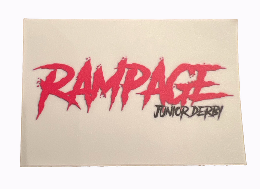 Sticker - Rampage Logo 3" x 2" Matte