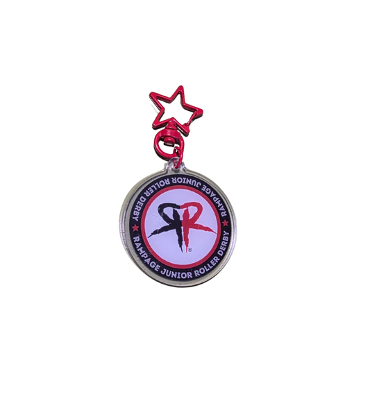 Keychain - Rampage Round Logo