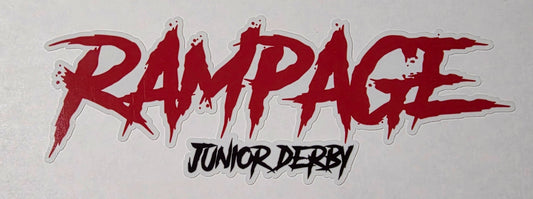 Sticker - Rampage Logo 8" x 3"
